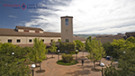 Petaluma campus quad and clock tower