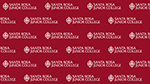 亚搏体育APP官网下载SRJC Logo Step & Repeat -红色背景